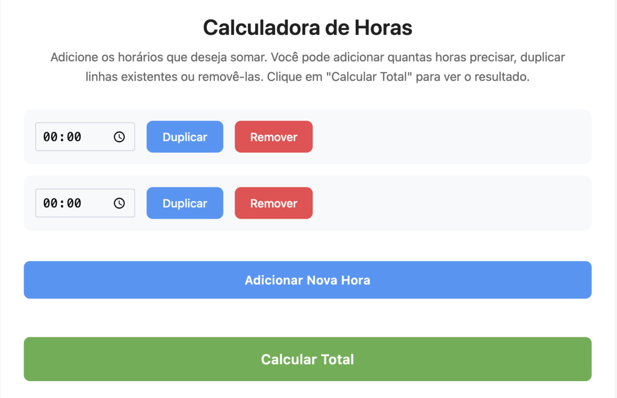 Como calcular Horas Online